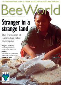 The new Bee World front cover