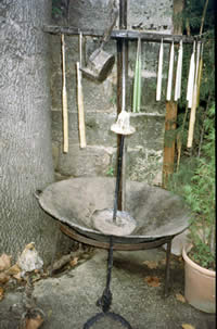 Candle making stand