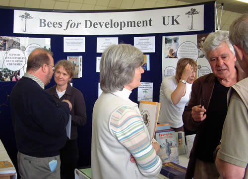 Bees for Development Stand