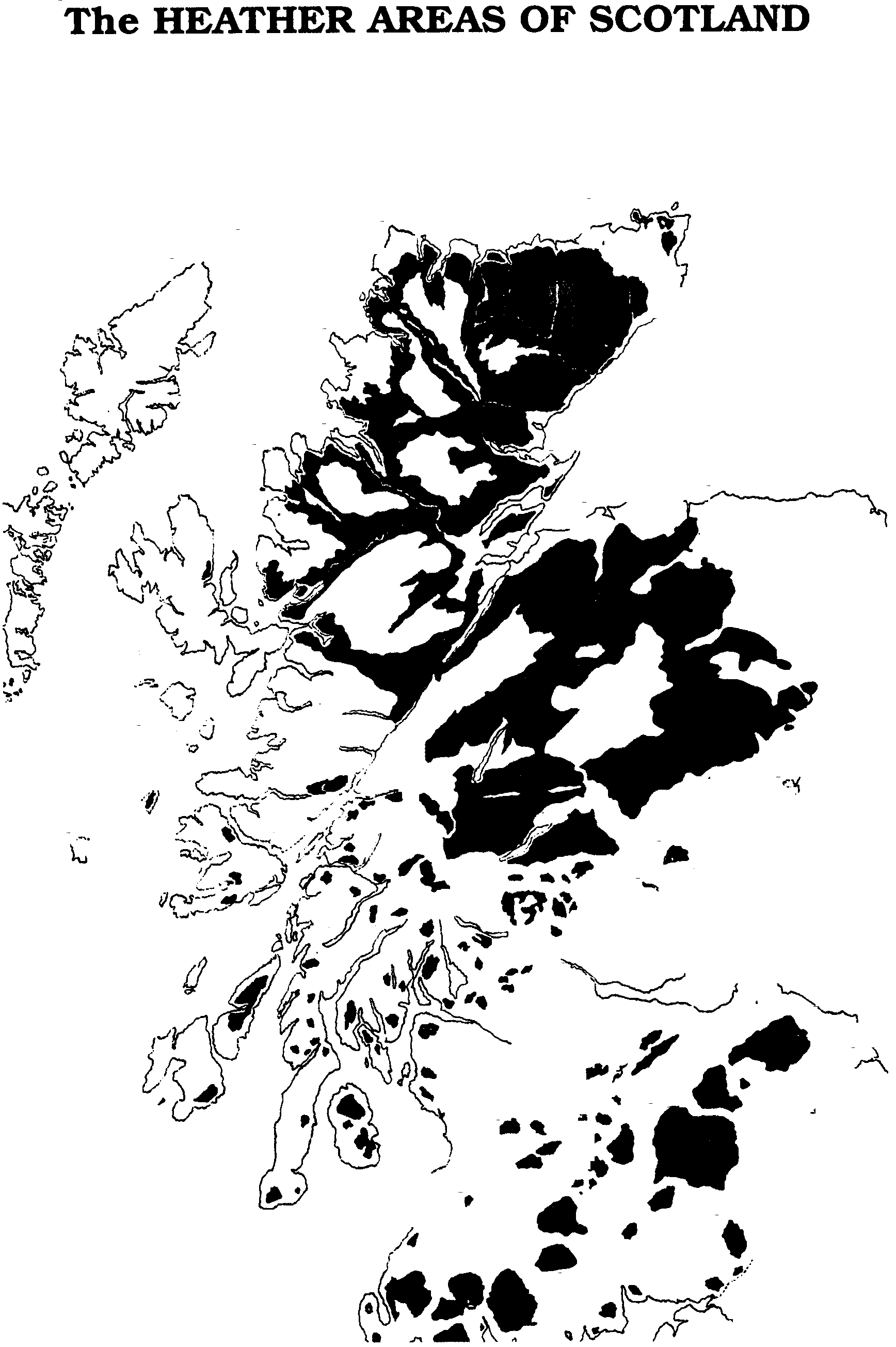 The Heather Areas of Scotland